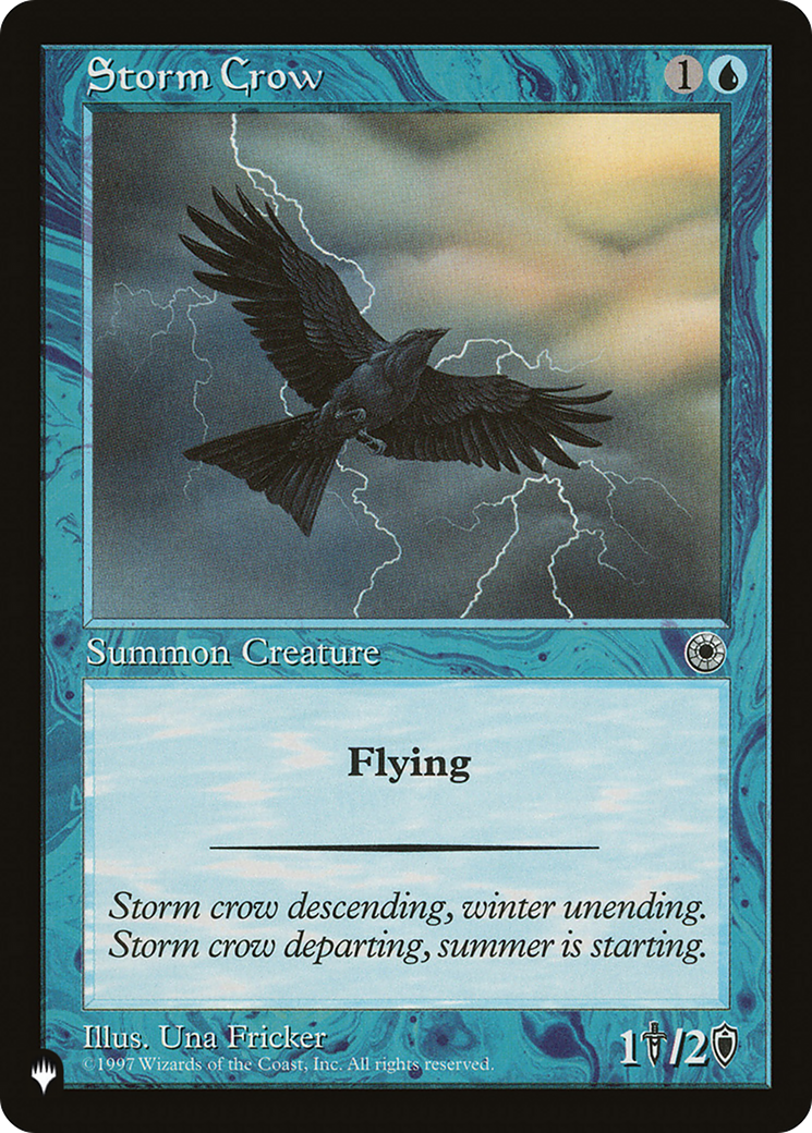 Storm Crow (POR) [The List Reprints] | Spectrum Games