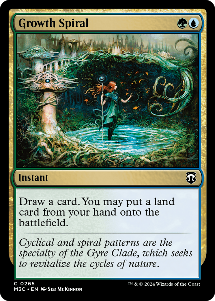 Growth Spiral (Ripple Foil) [Modern Horizons 3 Commander] | Spectrum Games