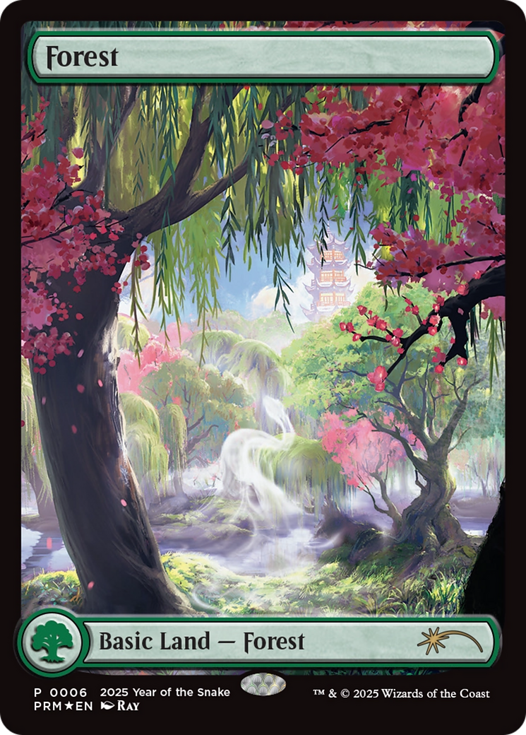 Forest (Year of the Snake 2025) [Standard Showdown Promos] | Spectrum Games