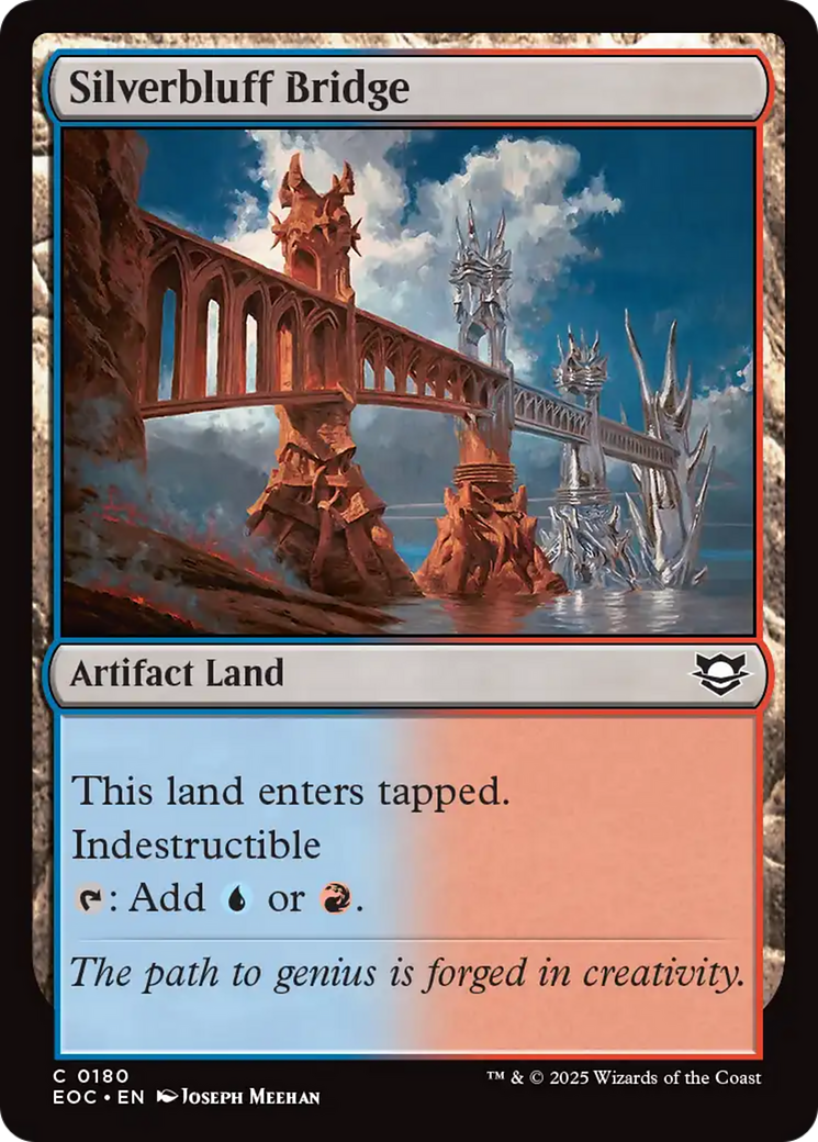 Silverbluff Bridge [Edge of Eternities Commander] | Spectrum Games