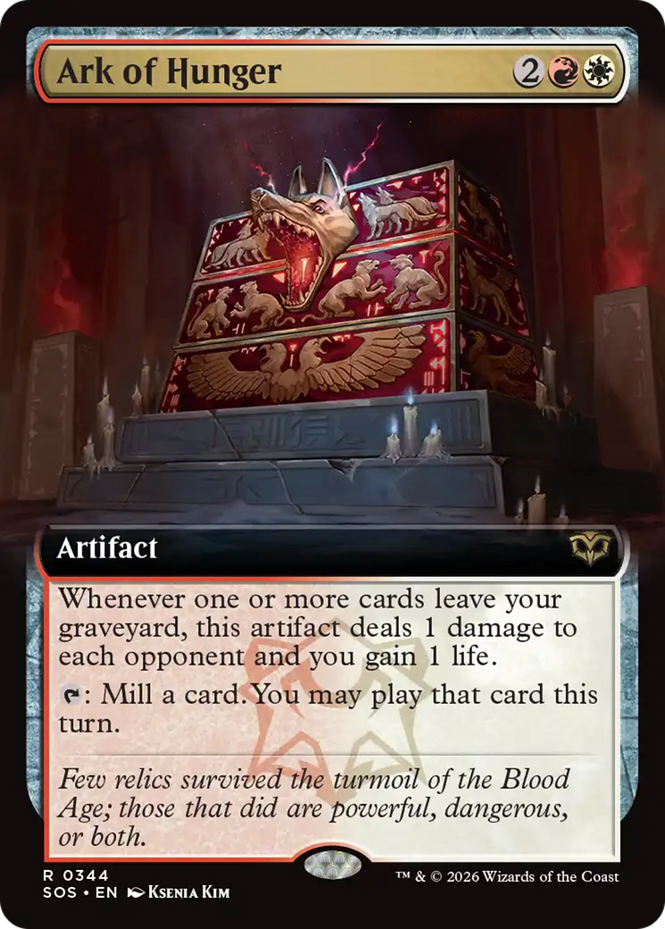 Ark of Hunger (Extended Art) [Secrets of Strixhaven] | Spectrum Games
