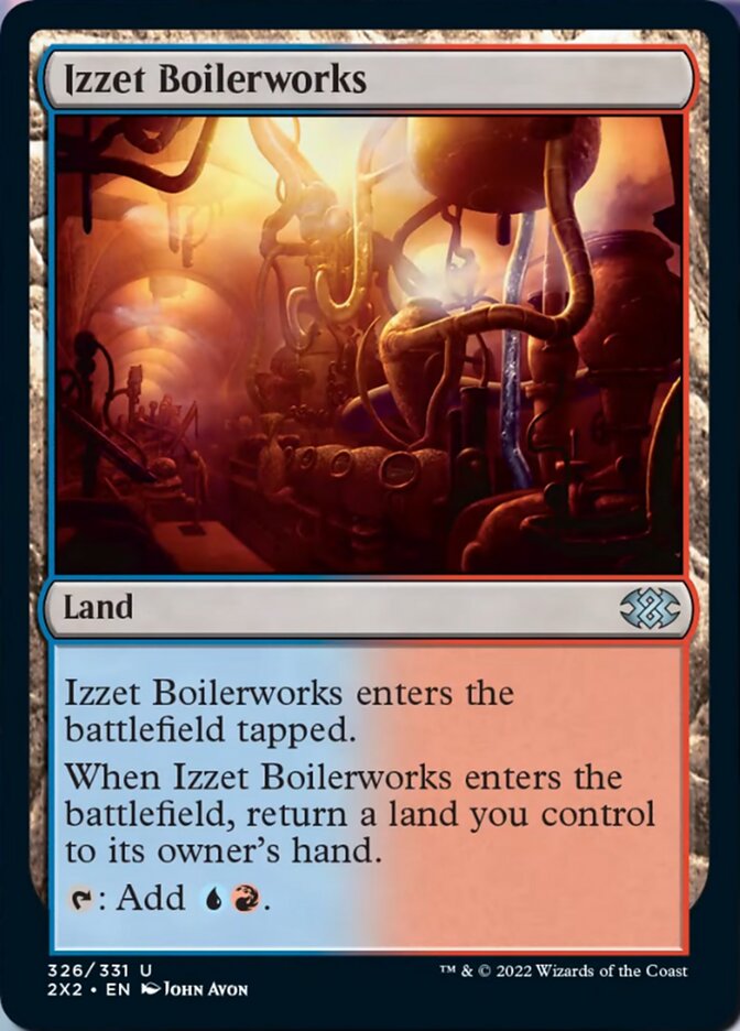 Izzet Boilerworks [Double Masters 2022] | Spectrum Games