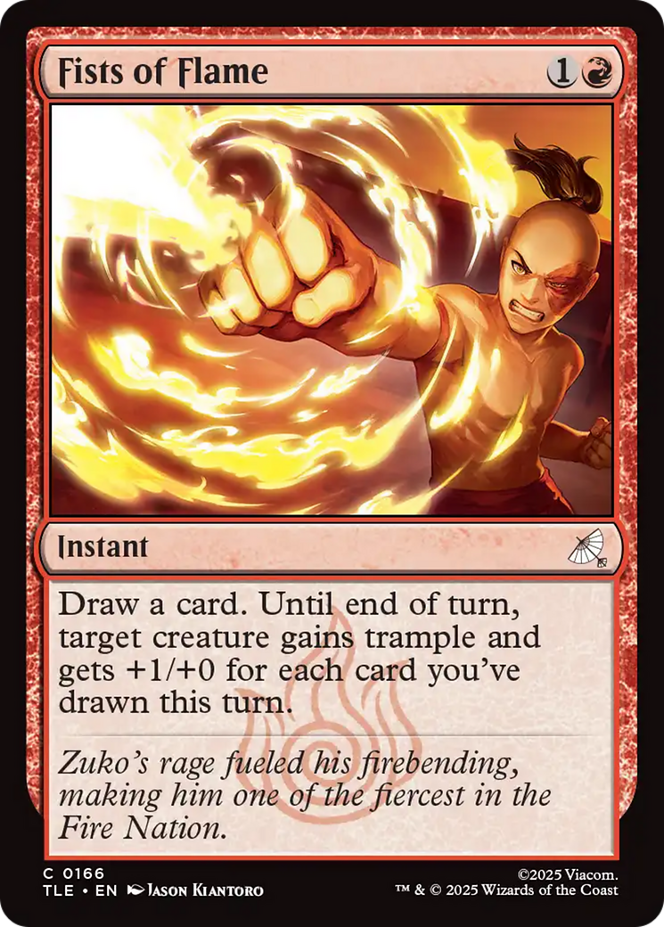 Fists of Flame [Avatar: The Last Airbender: Eternal-Legal] | Spectrum Games