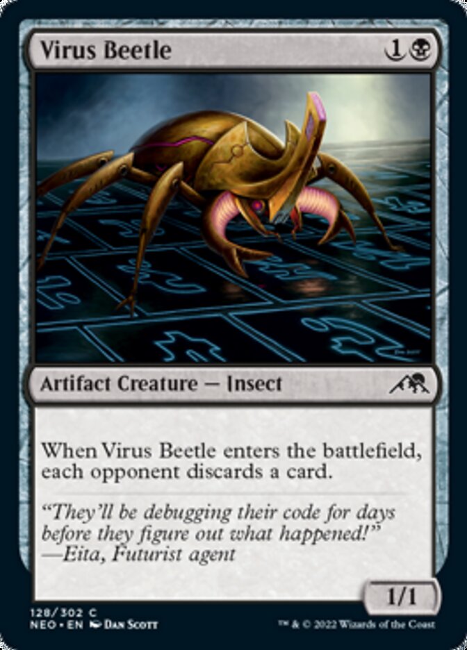 Virus Beetle [Kamigawa: Neon Dynasty] | Spectrum Games