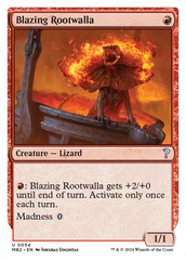 Blazing Rootwalla (White Border) [Mystery Booster 2] | Spectrum Games