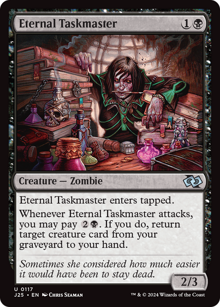 Eternal Taskmaster [Foundations Jumpstart] | Spectrum Games