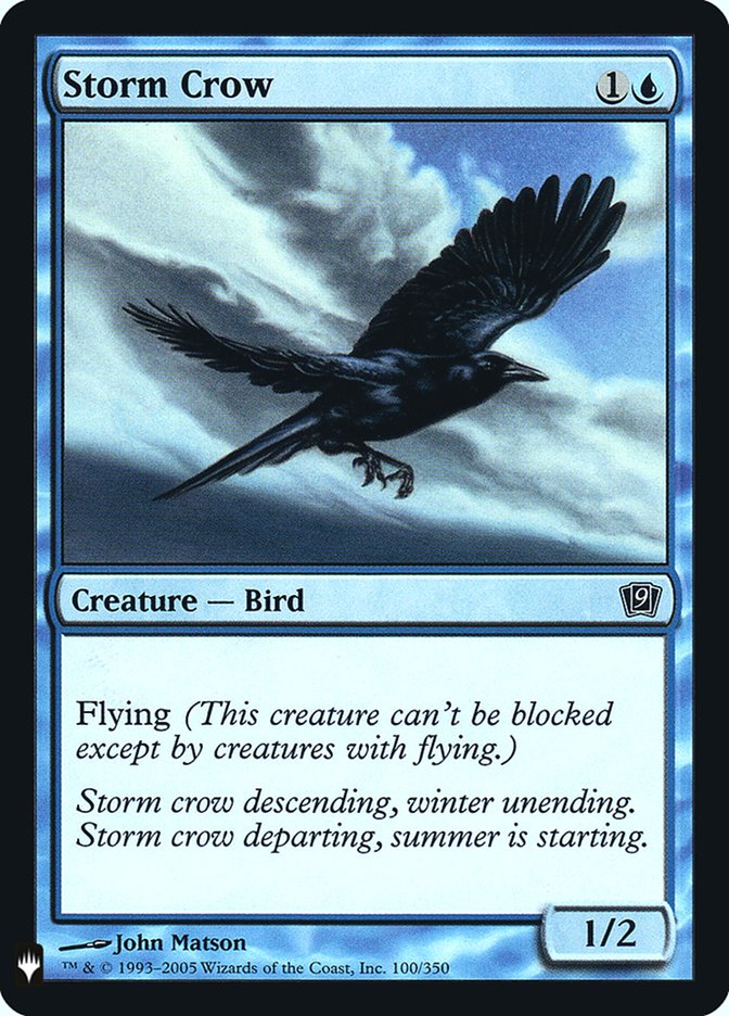 Storm Crow [Mystery Booster] | Spectrum Games