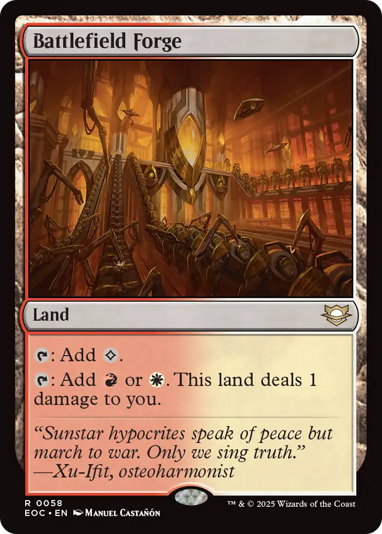 Battlefield Forge [Edge of Eternities Commander] | Spectrum Games