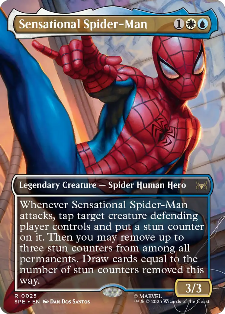 Sensational Spider-Man (Borderless) [Marvel's Spider-Man: Eternal-Legal] | Spectrum Games