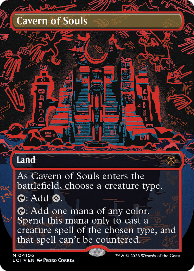 Cavern of Souls (0410e) (Borderless) [The Lost Caverns of Ixalan] | Spectrum Games