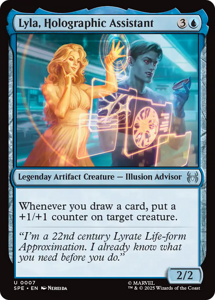 Lyla, Holographic Assistant [Marvel's Spider-Man: Eternal-Legal] | Spectrum Games