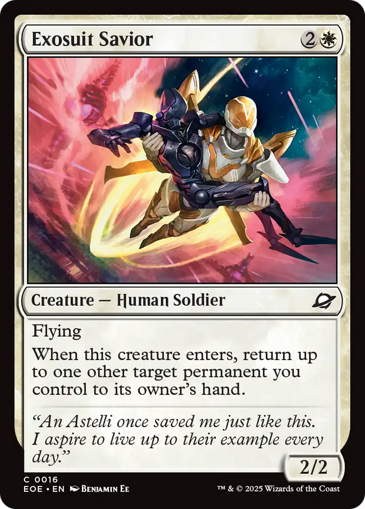 Exosuit Savior [Edge of Eternities] | Spectrum Games