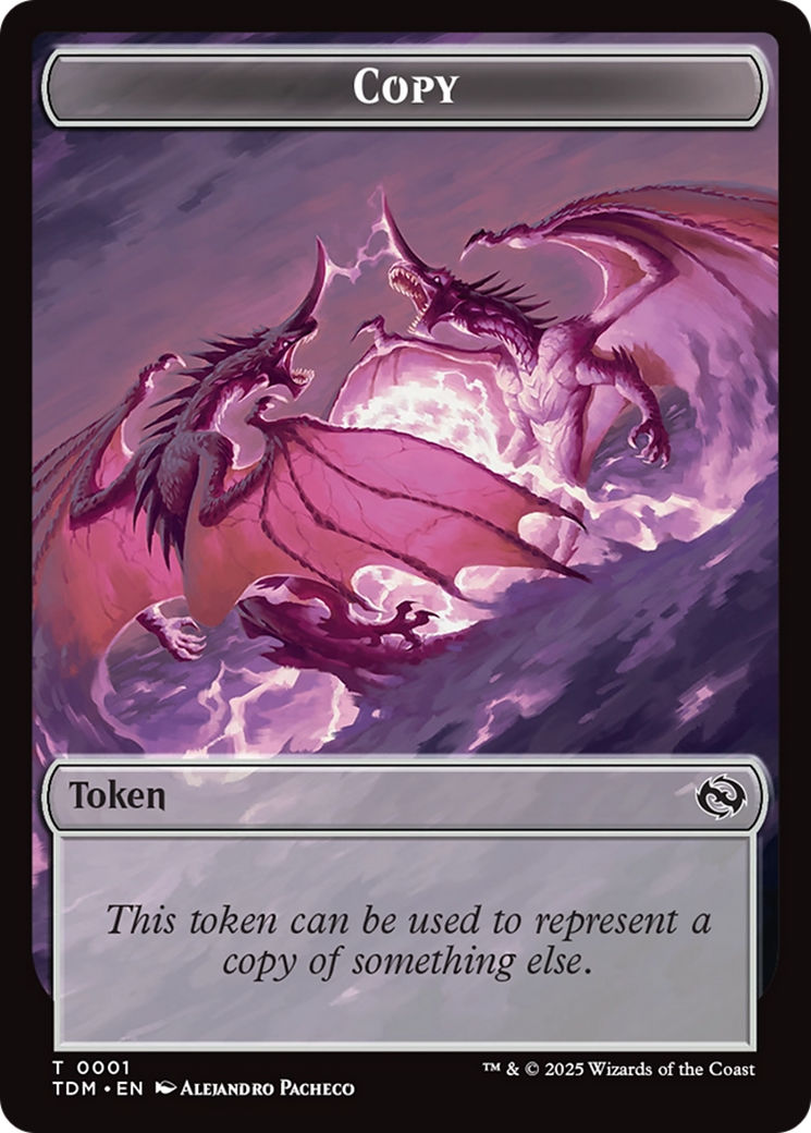 Solider (0032) // Copy Double-Sided Token [Tarkir: Dragonstorm Commander Tokens] | Spectrum Games
