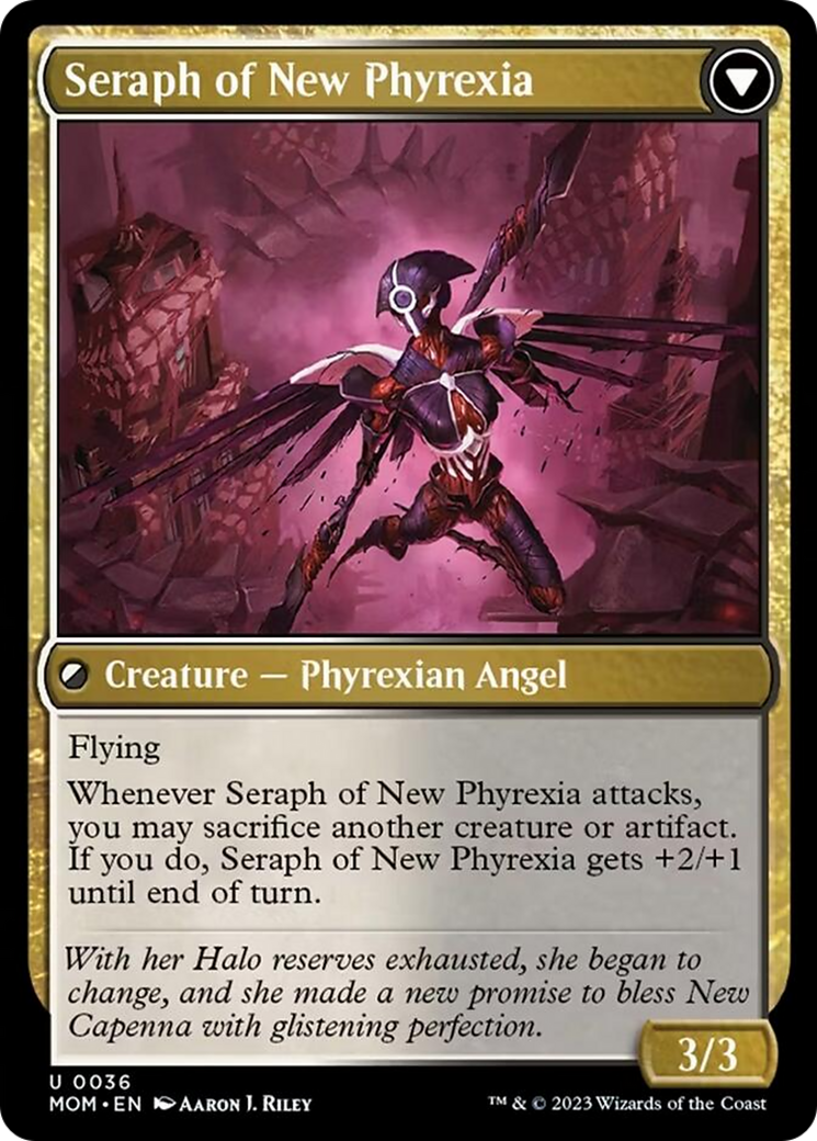 Seraph of New Capenna // Seraph of New Phyrexia [March of the Machine] | Spectrum Games