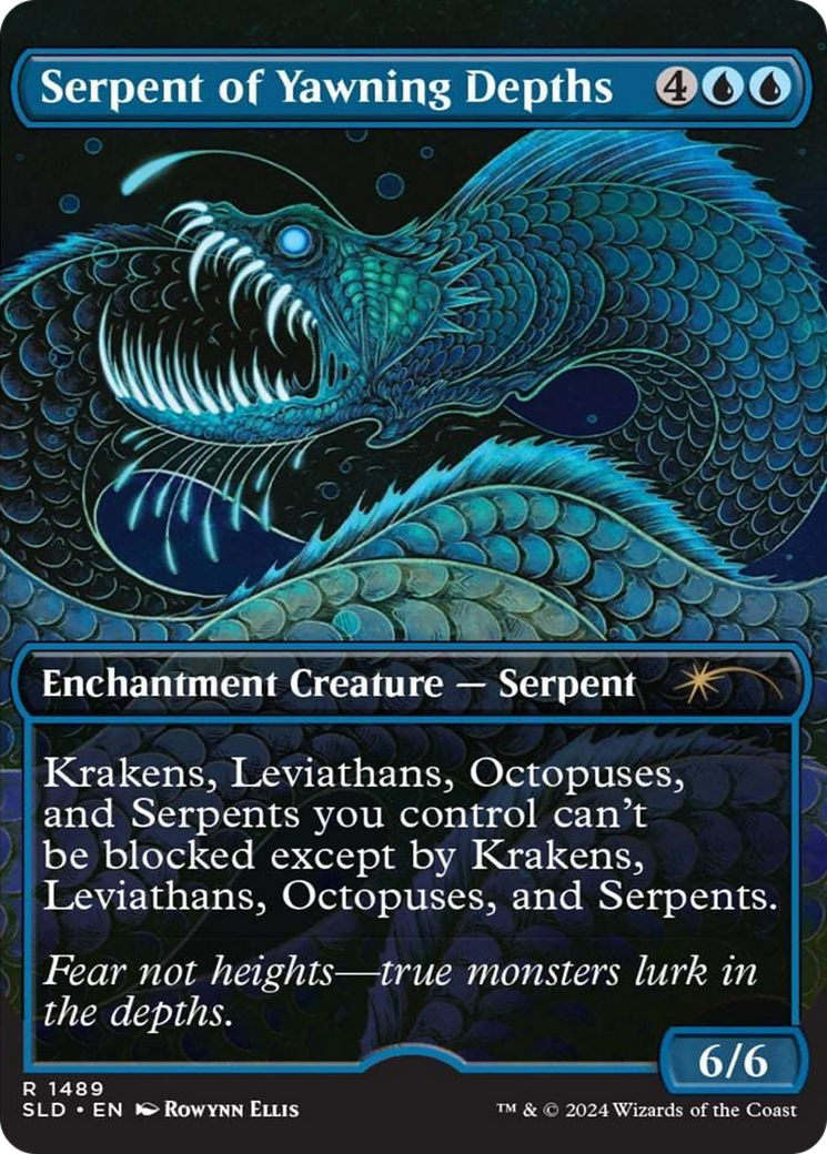 Serpent of Yawning Depths [Secret Lair Drop Series] | Spectrum Games