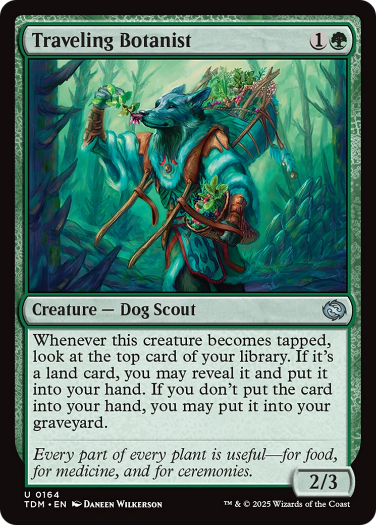 Traveling Botanist [Tarkir: Dragonstorm] | Spectrum Games