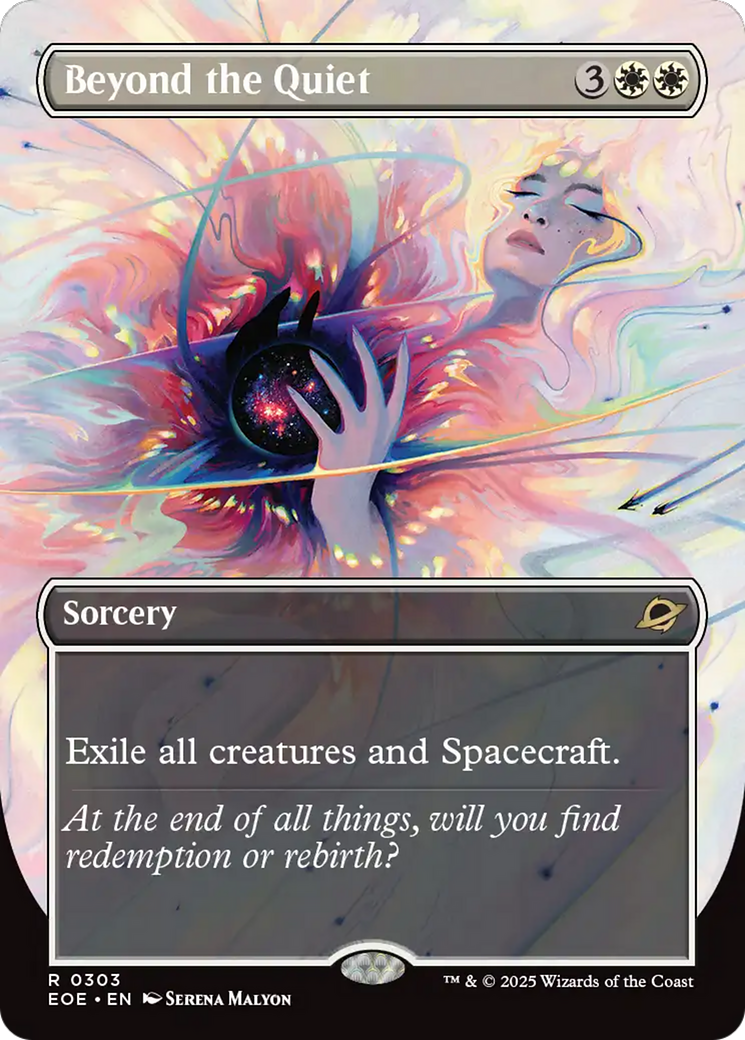 Beyond the Quiet (Borderless) [Edge of Eternities] | Spectrum Games