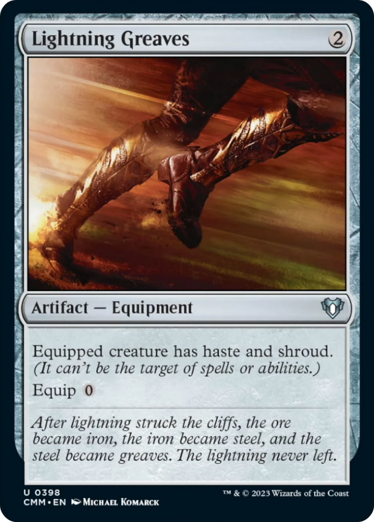 Lightning Greaves [Commander Masters] | Spectrum Games