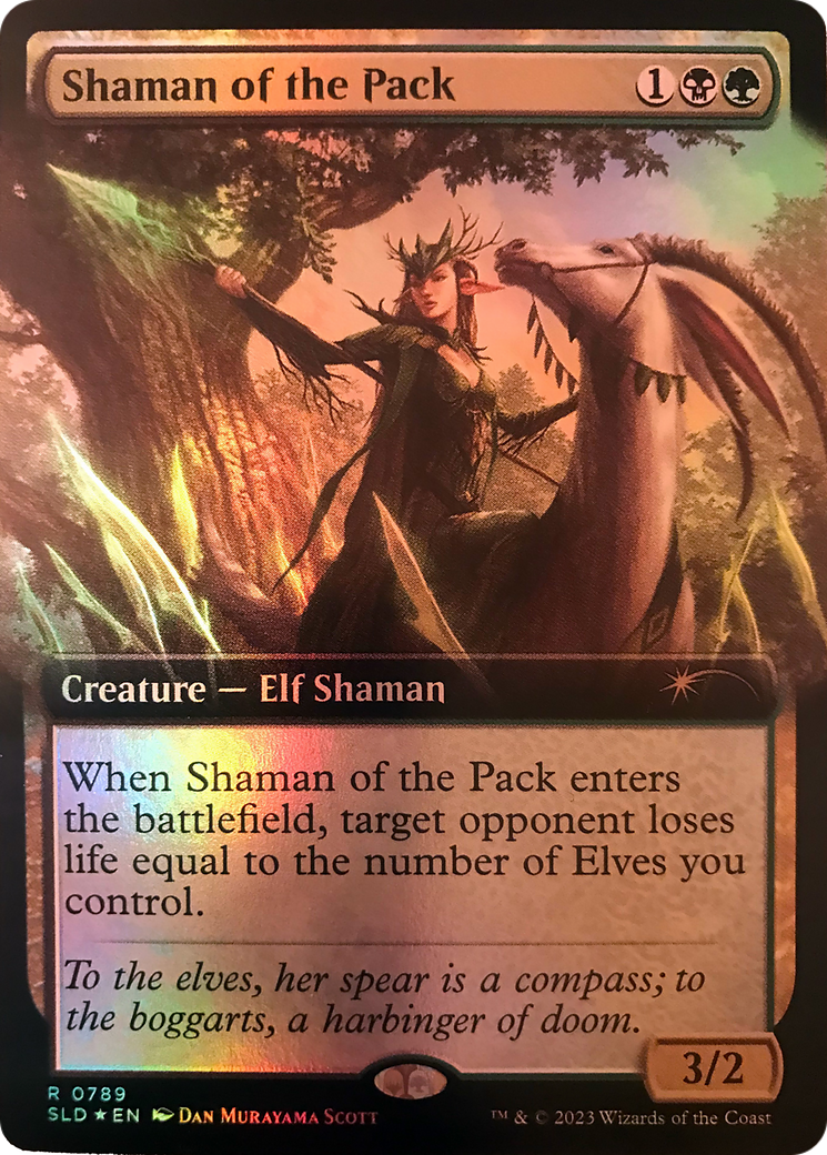 Shaman of the Pack (Extended Art) [Secret Lair Drop Series] | Spectrum Games