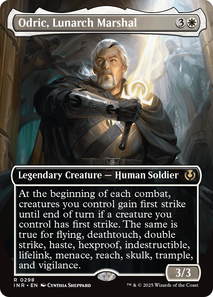 Odric, Lunarch Marshal (Borderless) [Innistrad Remastered] | Spectrum Games