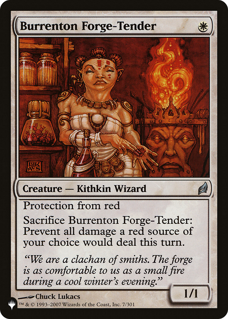 Burrenton Forge-Tender [The List Reprints] | Spectrum Games