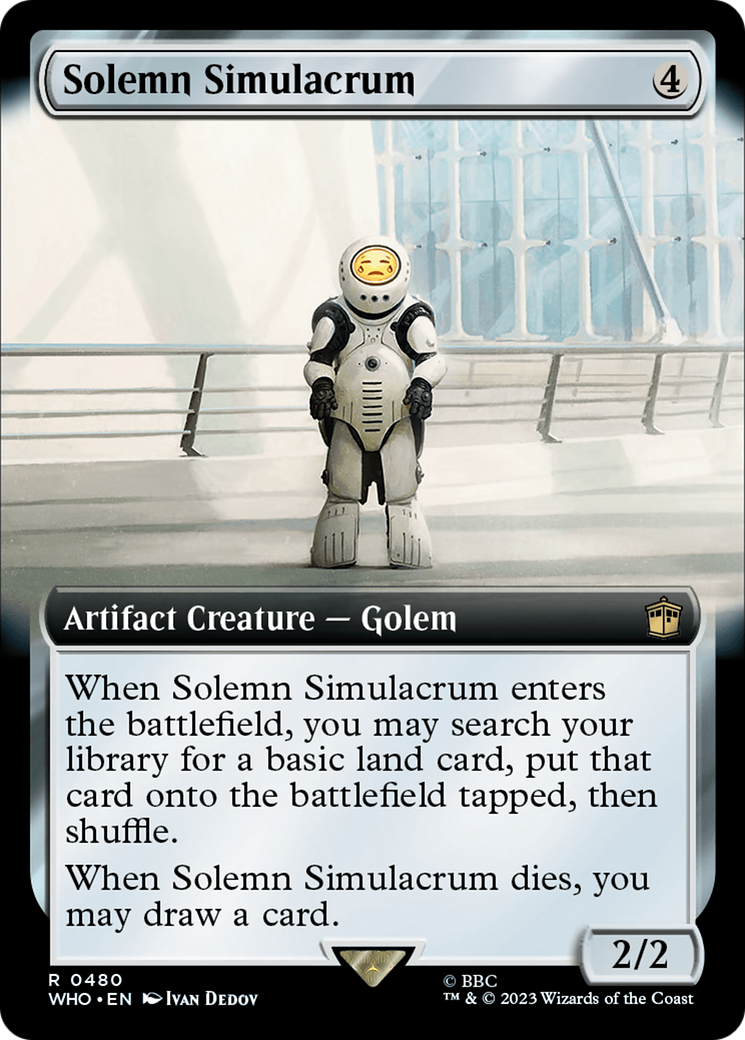 Solemn Simulacrum (Extended Art) [Doctor Who] | Spectrum Games