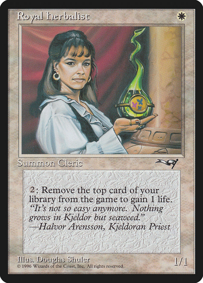 Royal Herbalist (Female) [Alliances] | Spectrum Games