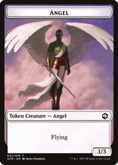 Angel // Dog Illusion Double-Sided Token [Dungeons & Dragons: Adventures in the Forgotten Realms Tokens] | Spectrum Games