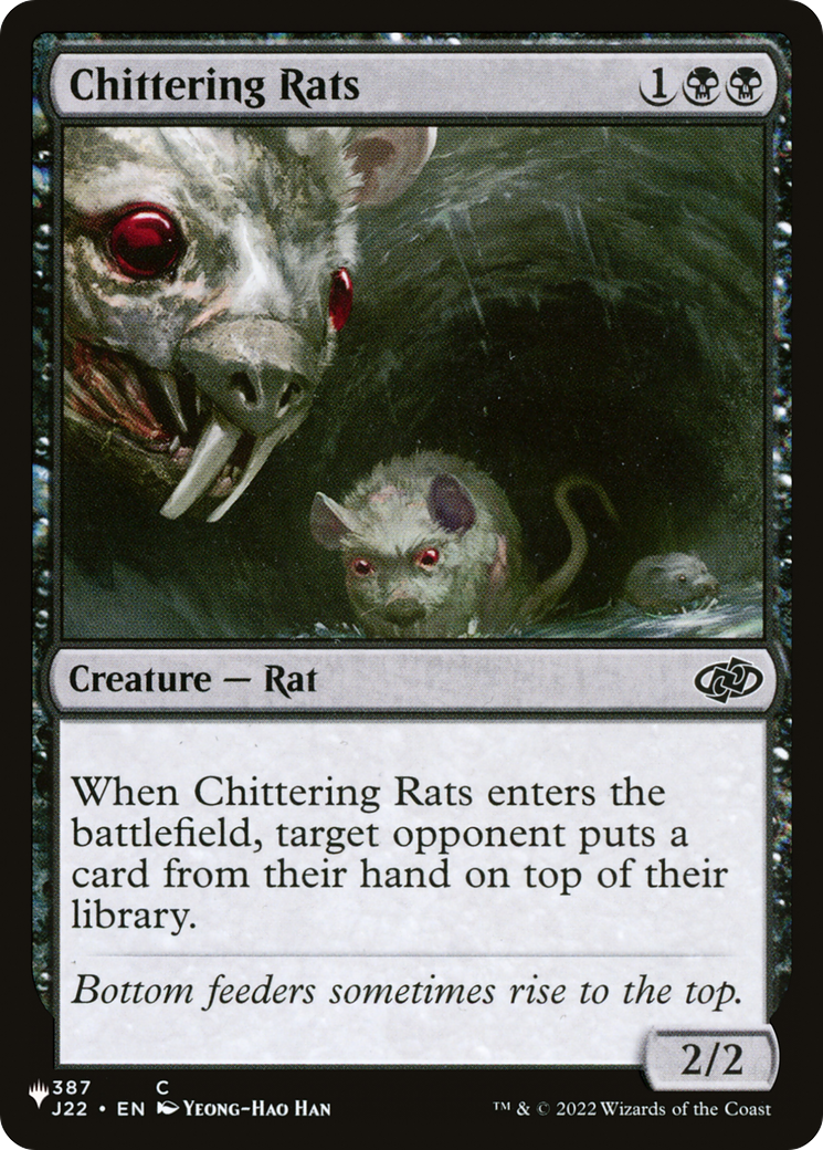 Chittering Rats [The List Reprints] | Spectrum Games