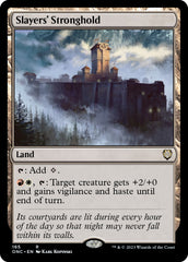 Slayers' Stronghold [Phyrexia: All Will Be One Commander] | Spectrum Games