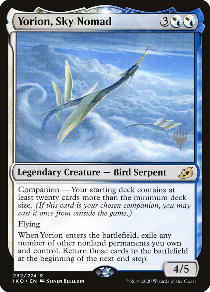 Yorion, Sky Nomad (Promo Pack) [Ikoria: Lair of Behemoths Promos] | Spectrum Games