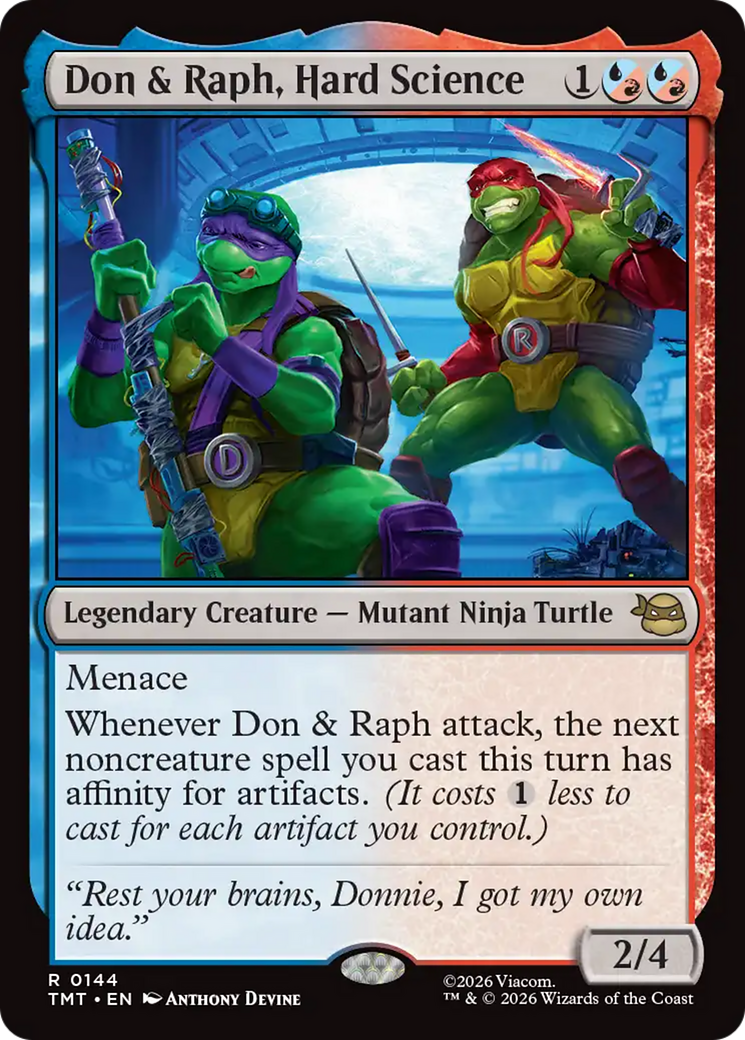 Don & Raph, Hard Science [Teenage Mutant Ninja Turtles] | Spectrum Games
