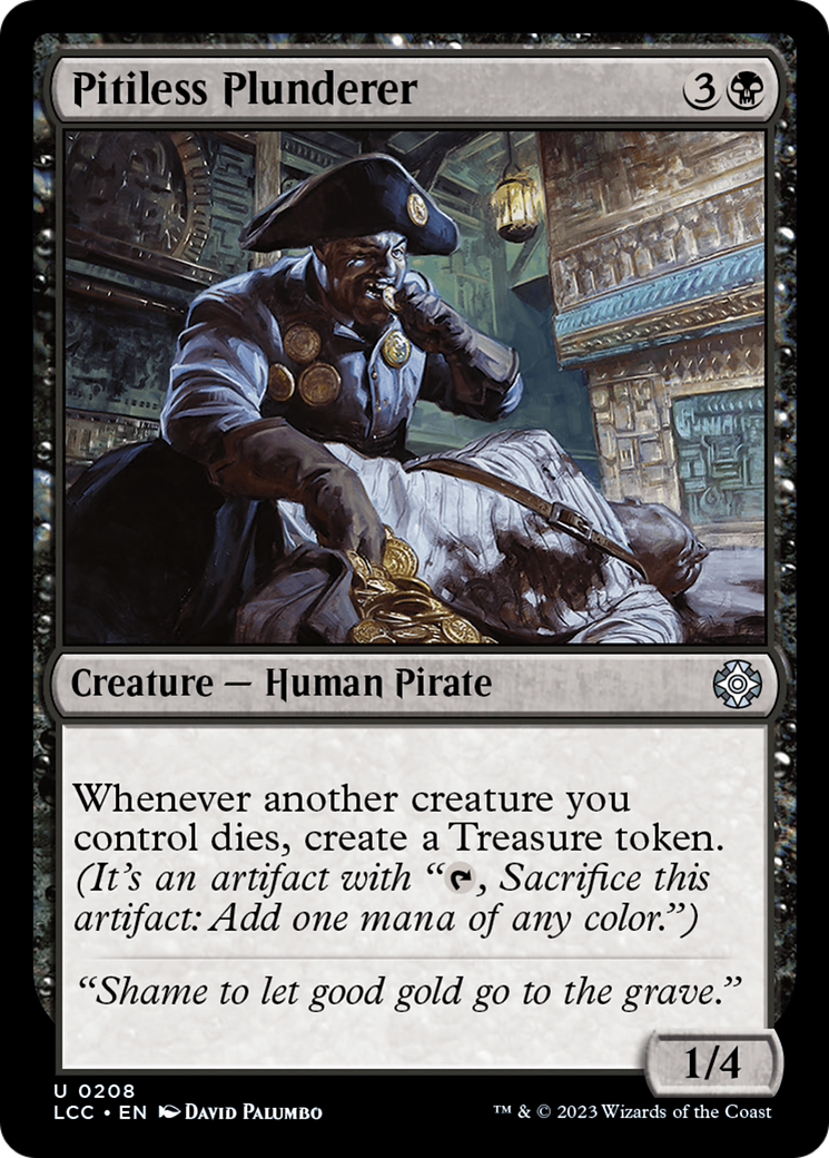 Pitiless Plunderer [The Lost Caverns of Ixalan Commander] | Spectrum Games