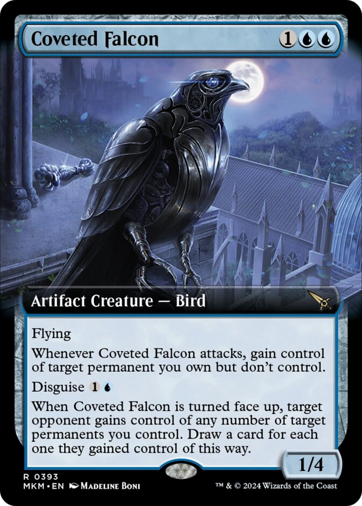 Coveted Falcon (Extended Art) [Murders at Karlov Manor] | Spectrum Games