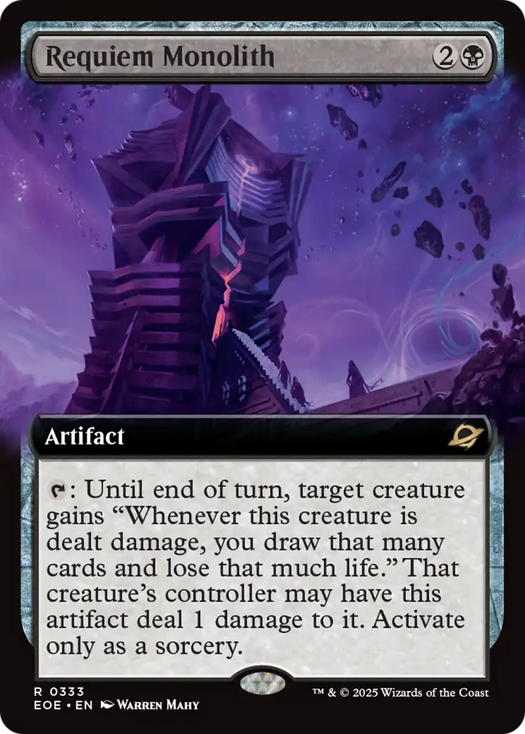 Requiem Monolith (Extended Art) [Edge of Eternities] | Spectrum Games