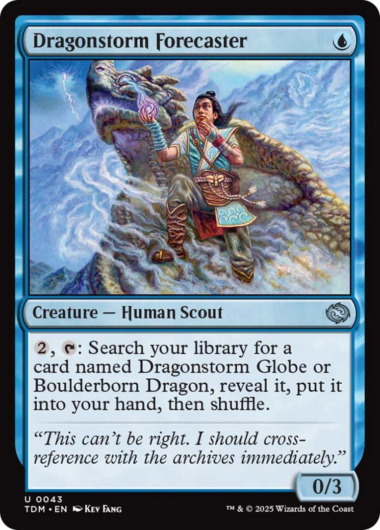 Dragonstorm Forecaster [Tarkir: Dragonstorm] | Spectrum Games