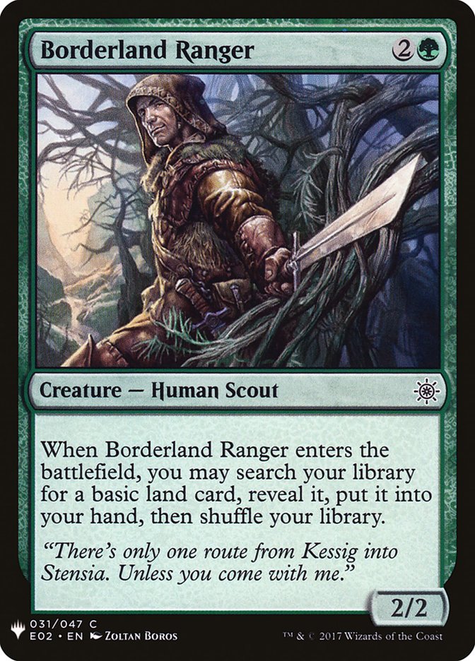 Borderland Ranger [Mystery Booster] | Spectrum Games