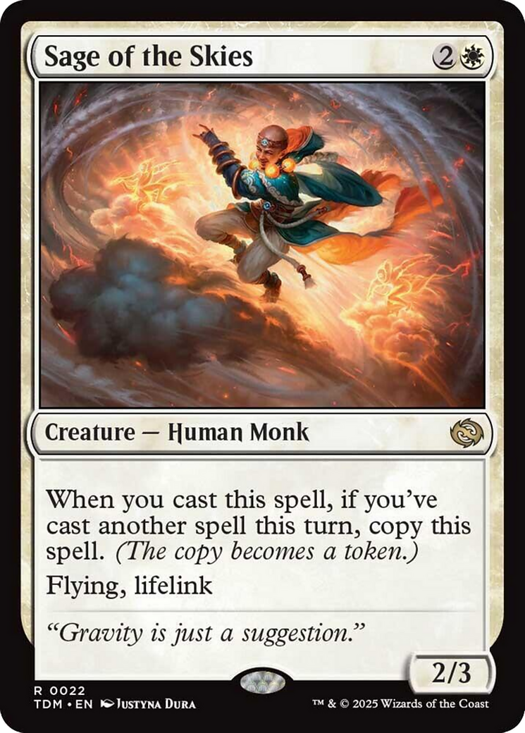 Sage of the Skies [Tarkir: Dragonstorm] | Spectrum Games