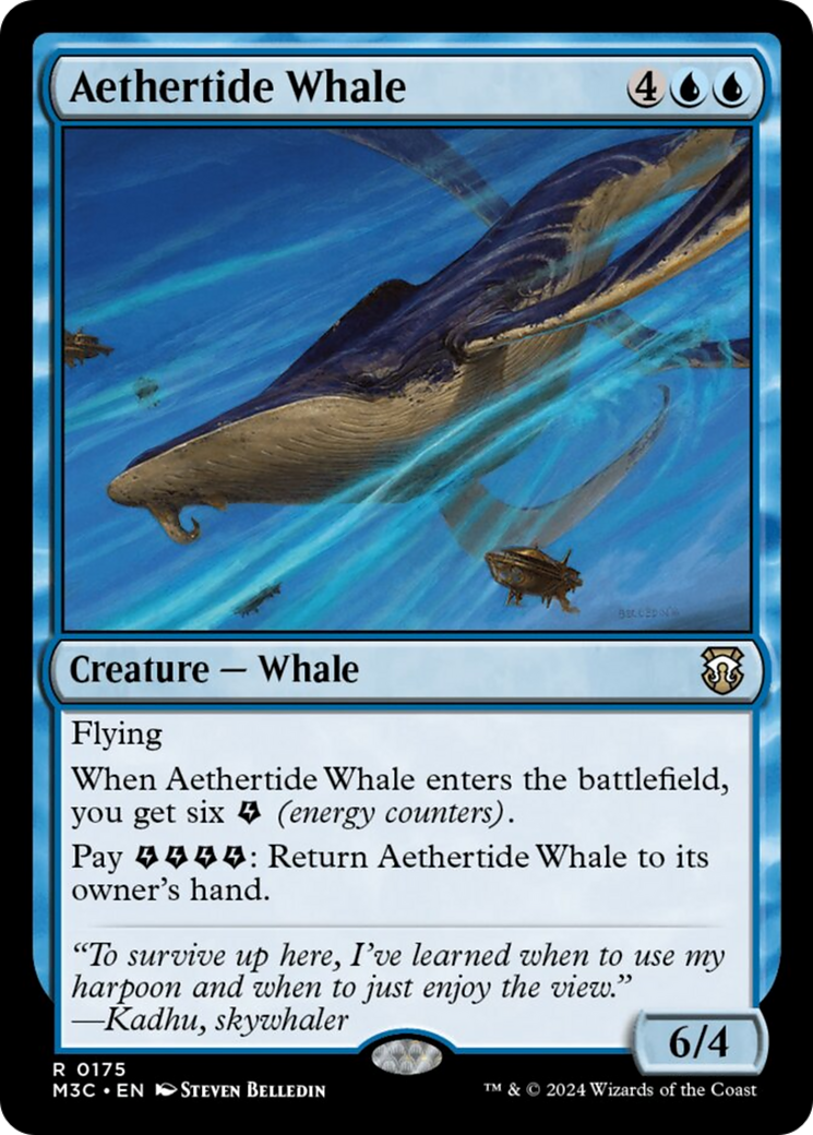 Aethertide Whale [Modern Horizons 3 Commander] | Spectrum Games