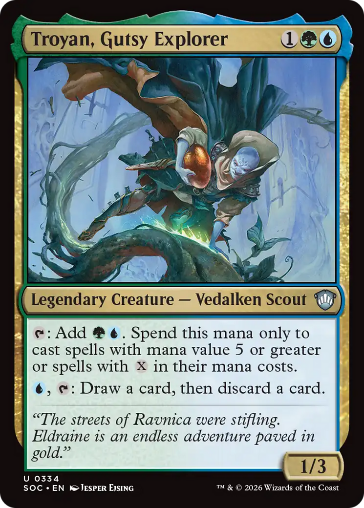 Troyan, Gutsy Explorer [Secrets of Strixhaven Commander] | Spectrum Games