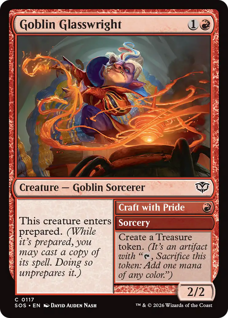 Goblin Glasswright [Secrets of Strixhaven] | Spectrum Games