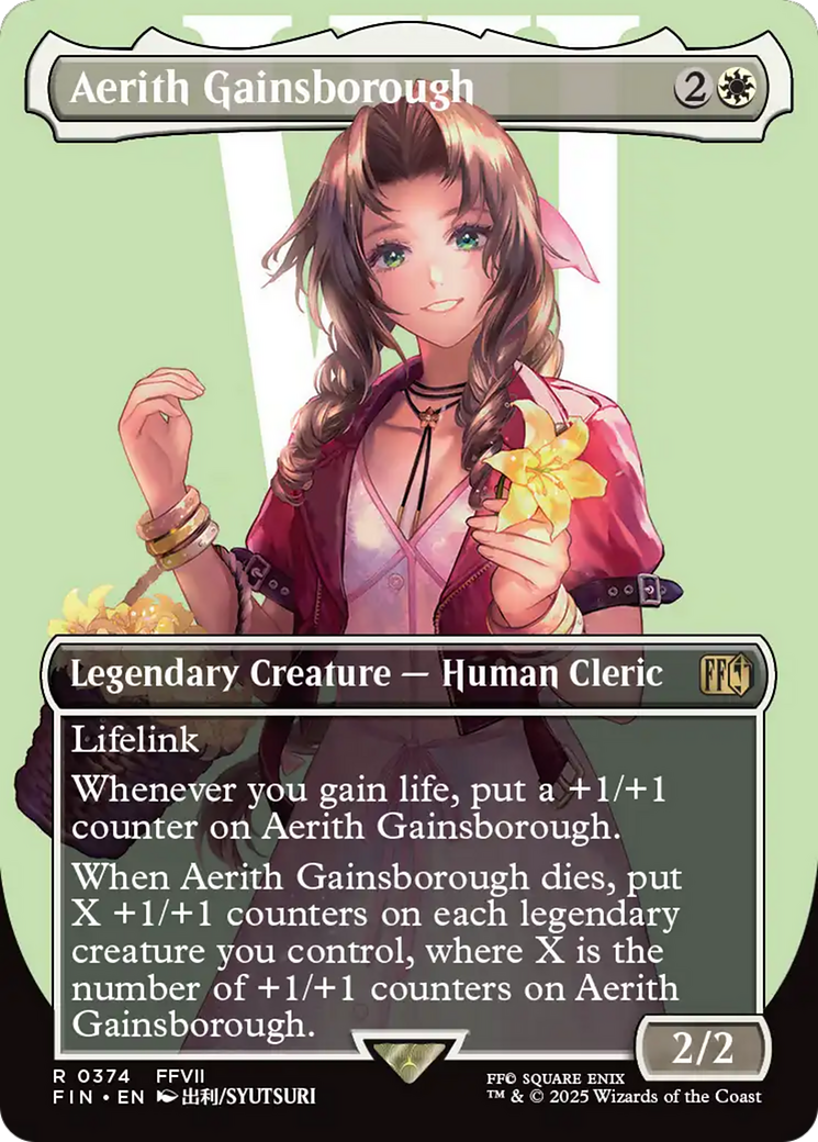 Aerith Gainsborough (Borderless) [FINAL FANTASY] | Spectrum Games