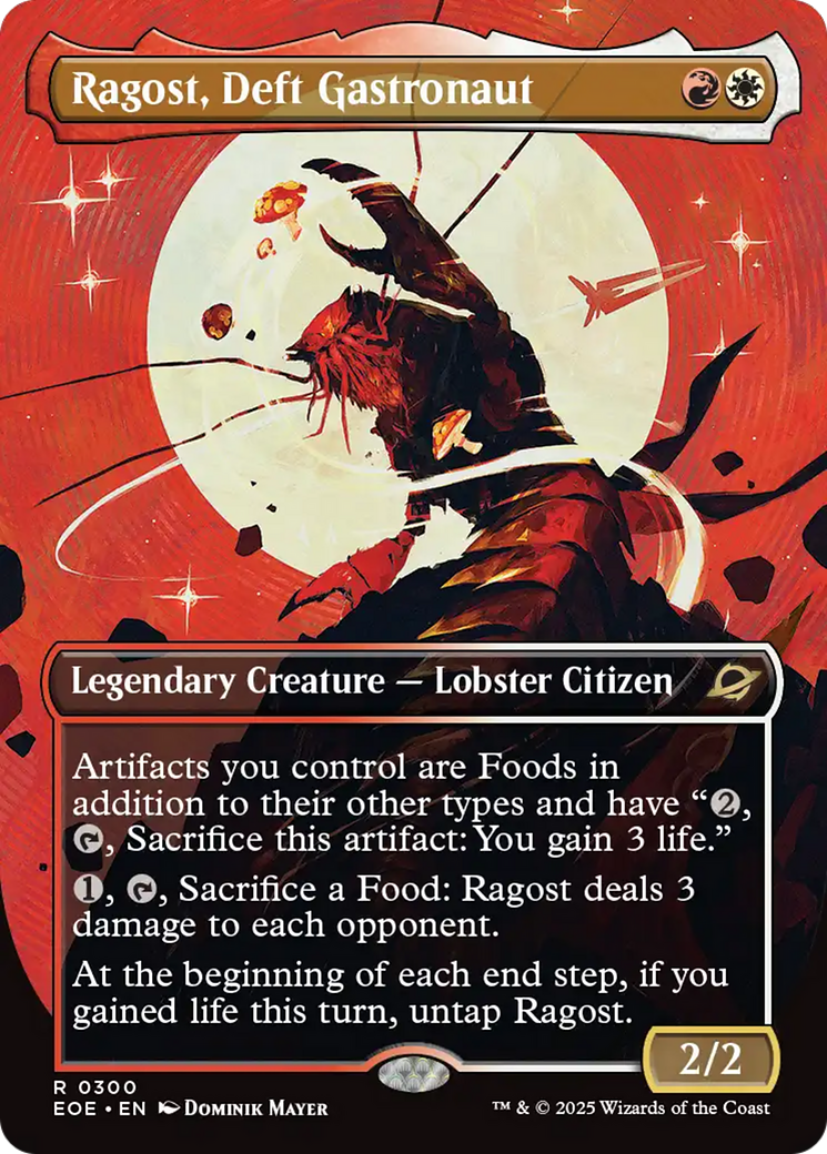 Ragost, Deft Gastronaut (Borderless) [Edge of Eternities] | Spectrum Games
