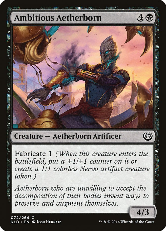 Ambitious Aetherborn [Kaladesh] | Spectrum Games