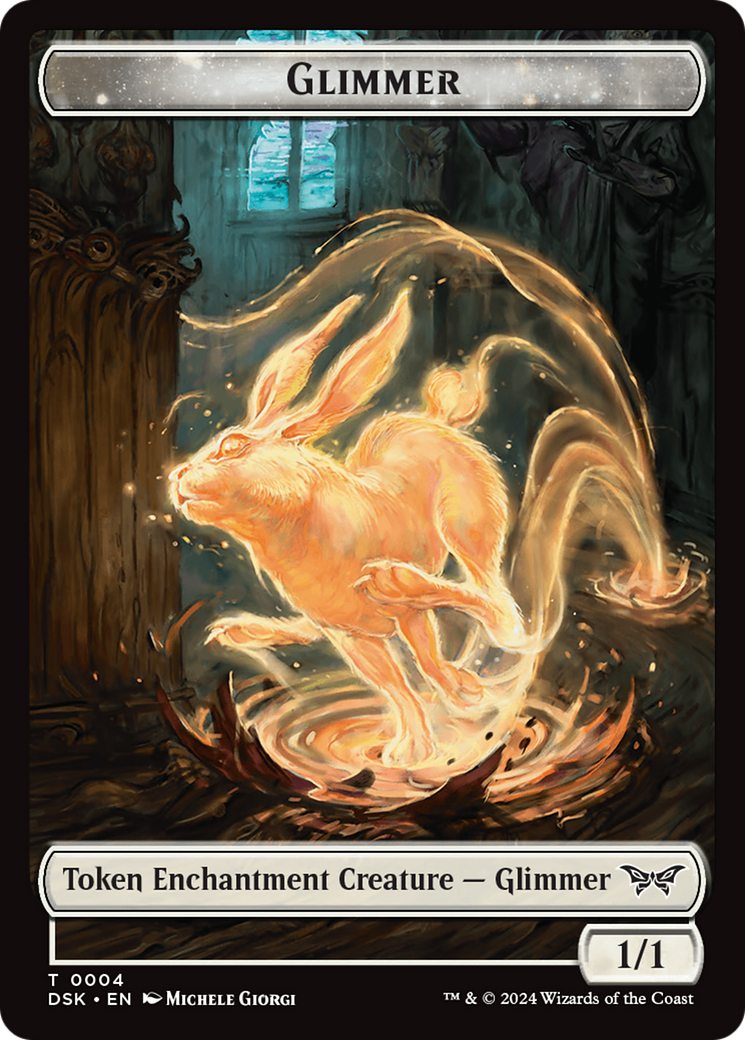 Glimmer Token [Duskmourn: House of Horror Tokens] | Spectrum Games