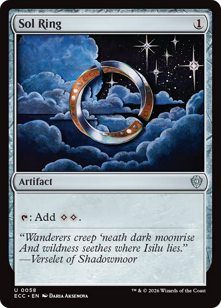Sol Ring (0058) [Lorwyn Eclipsed Commander] | Spectrum Games