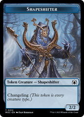 Blood // Shapeshifter Double-Sided Token [March of the Machine Commander Tokens] | Spectrum Games