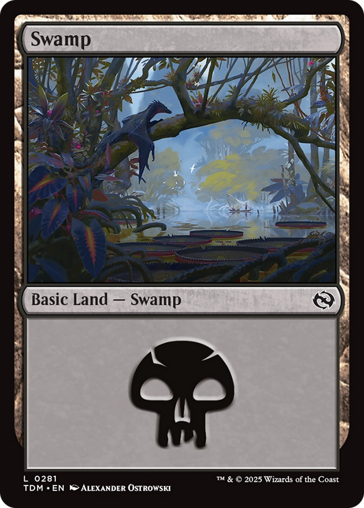 Swamp (0281) [Tarkir: Dragonstorm] | Spectrum Games