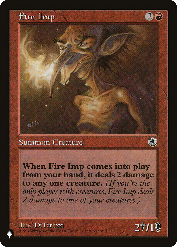 Fire Imp [The List Reprints] | Spectrum Games