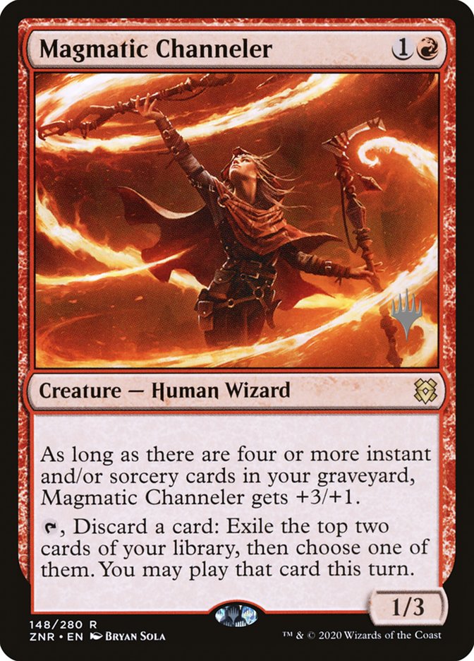 Magmatic Channeler (Promo Pack) [Zendikar Rising Promos] | Spectrum Games
